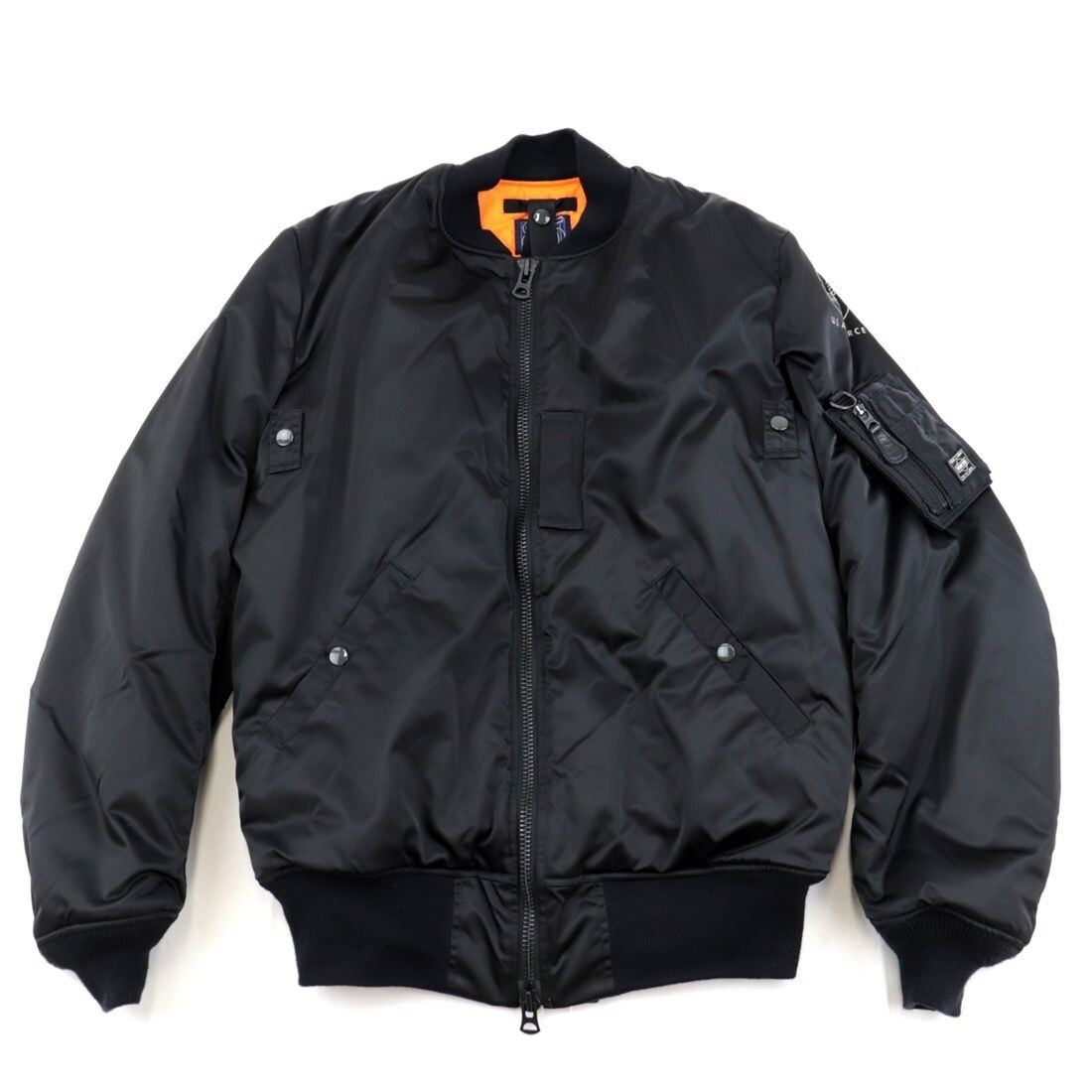 Buzz Rickson's PORTER MA-1 Flight Jacket Size38 Black w Buzz Rickson's PORTER MA-1 Flight Jacket Size38 Black w