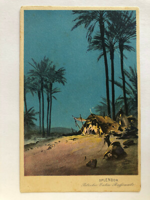 Splendor Italian-American Company Refined Oil Advertising Postcard c6