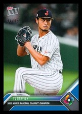2023 TOPPS NOW WORLD BASEBALL CLASSIC CHAMPION YU DARVISH BLUE 41/49