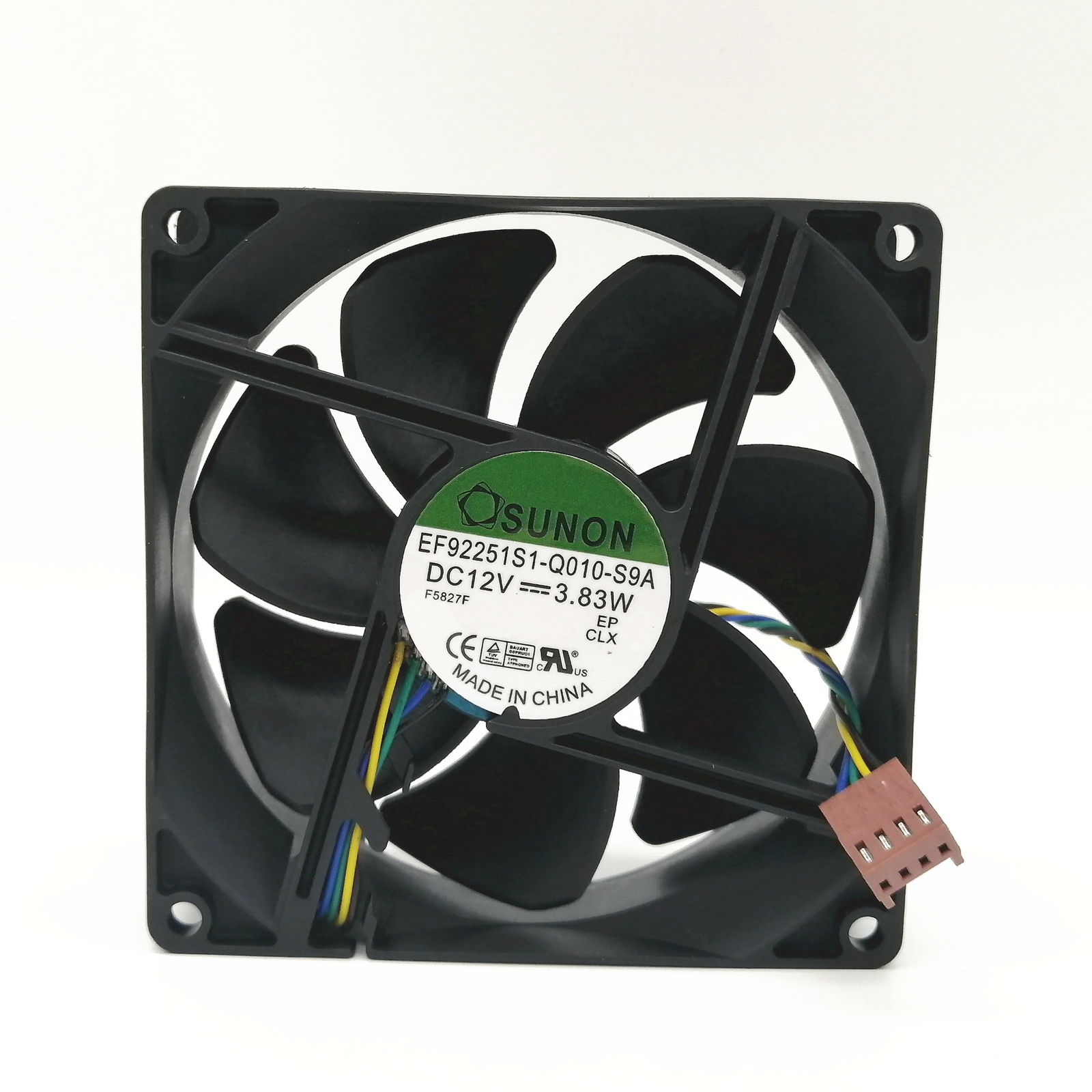 SUNON EF92251S1-Q000-S9A 9025 12V 3.83W 9CM 4-wire chassis fan