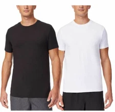 3 Pack 32 Degrees Men's Cool Tee Short Sleeve Crew Neck Select Color Size