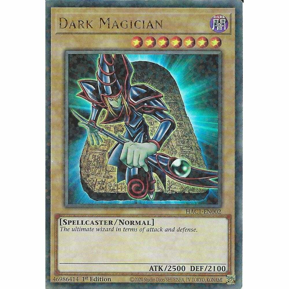 Dark Magician HAC1-EN002 : Duel Terminal Ultra Rare Card : 1st