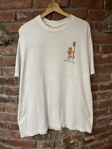 Vintage 90s Princeton Crew Power Bar Shirt Size XL