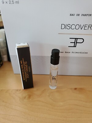 Les Eaux Primordiales Santal Superfluide Eau De Parfum 2.5ml/0.08oz Sample NIB!