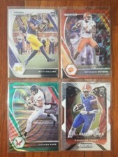 2021 Prizm Draft Picks Vet, Rookie & Parallel Football Cards Pick Your Player!