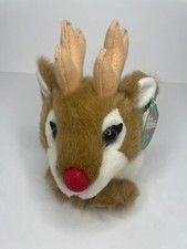 SWIBCO Puffkins RUDY the Reindeer Ltd Ed Christmas Plush with Tags