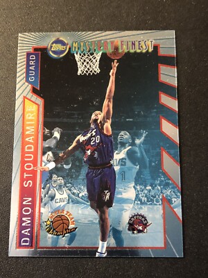 1996-97 Topps Super Teams Conference Winners Bordered Damon Stoudamire #M15