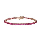 Bracelet Tennis Femme STROILI – Argent 925, Zirconium Noir – Taille 18 Cm – Modèle 1619156