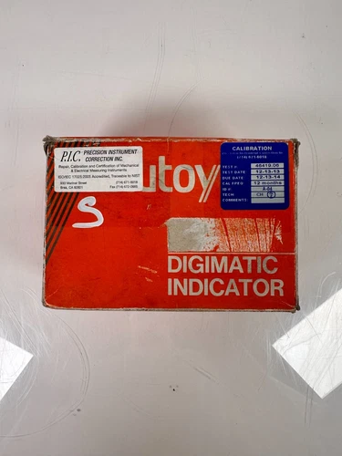 Mitutoyo 543-611 IDS-1012E .0005 -.5" / 0.01-12.7mm Dial Digimatic Indicator
