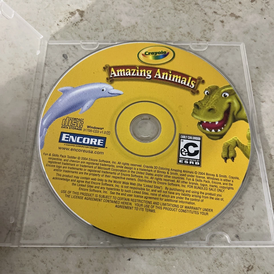 Crayola - Amazing Animals CD 2004 - Image 2 of 3