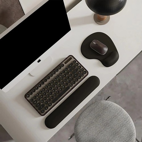 Mouse Mat Gaming Anti-Slip Large Pad PC, Computer Foam Black Wrist Support UK - Picture 12 of 12