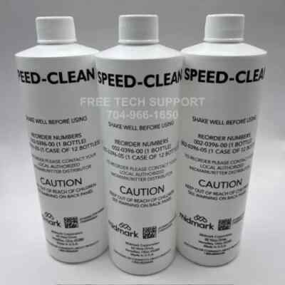 Midmark Speed-Clean Autoclave Cleaner 3   16oz Bottles 002-0396-00