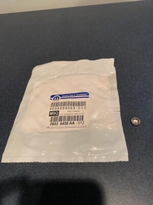 (1) NEW OEM MOPAR oil indicator tube plug  P/N 6036458AA