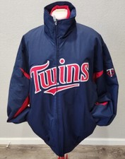 Minnesota Twins Jacket Authentic Dugout Size L Large Therma Base Premier MLB
