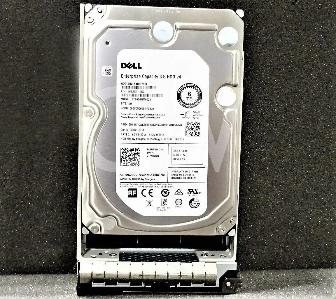 25+ Dell SAS 6TB Internal Hard Disk Drives for sale | Updated Oct 2026