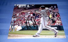 MATT ADAMS WASHINGTON NATIONALS AUTOGRAPHED SIGNED 8X10 PHOTO W/COA
