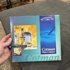 Winsor  Newton Cotman Water Colour Paint Palette Set, Set of 10, 8ml Tubes 