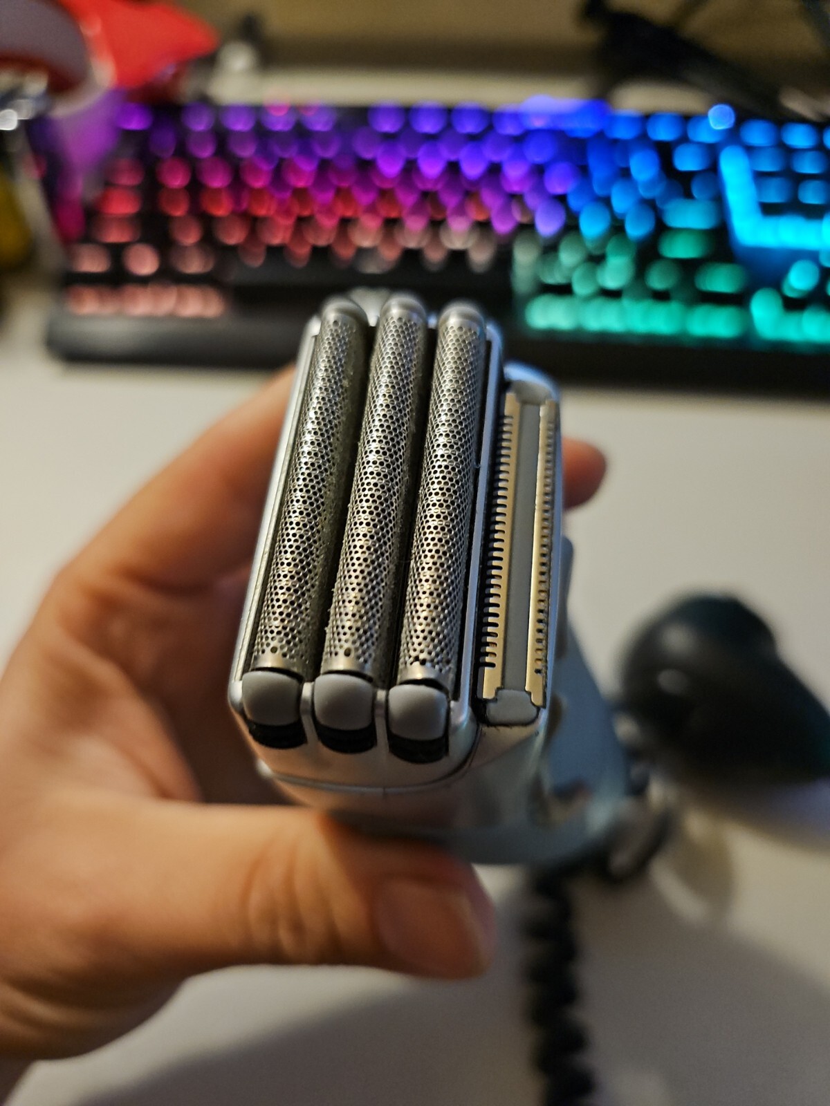 Remington MS3-2700 Titanium 3 MicroScreen Cordless Mens Shaver 