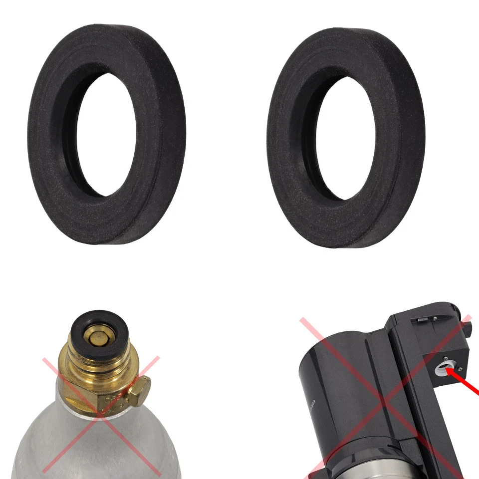 Dichtung O-Ring für SodaStream Soda Club Wasser-Maxx Brita Neo4 zu CO2 Zylinder - Bild 2 von 4