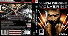 X-Men Origins Wolverine PS3 Inlay Only Artwork