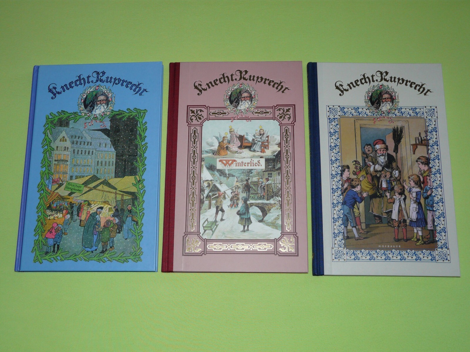 Weihnachtsbuch Nr. 4 (1996), Nr. 5 (1997) + Nr. 6 (1998) Briefmarken Bücher NEU!