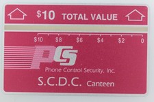 L&G dummy USA Manning Prison (S.C.D.C.) Remote Card Phone Control 1989 (53493)