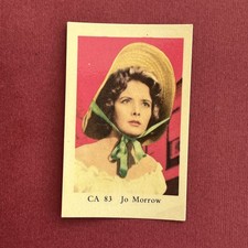 Jo Morrow 1962 Dutch Gum CA Set #83 Hollywood Photo Card