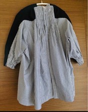 USED SACAI KNIT DOCKING PULLOVER STRIPE VERYGOOD