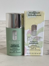 New Clinique Redness Solutions Makeup 03/CN28 CALMING IVORY SPF 15 1 oz/30 ml