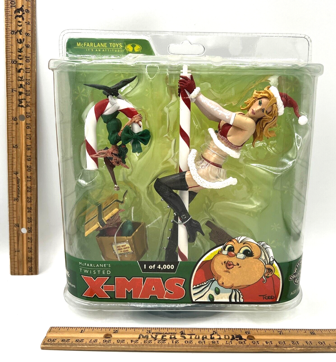 McFarlane's Twisted X-Mas Mrs Claus Blonde Variant Christmas