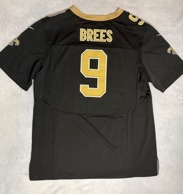 Nike On Field Drew Brees #9 New Orleans Saints Stitched Jersey