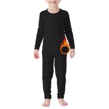 Girls Underwear Kids Thermal Underwears Toddler Winter Base Layer Long Johns ...