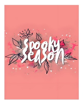 Spuksaison Wandkunst Halloween Dekoration Verspielte Saison Herbst T