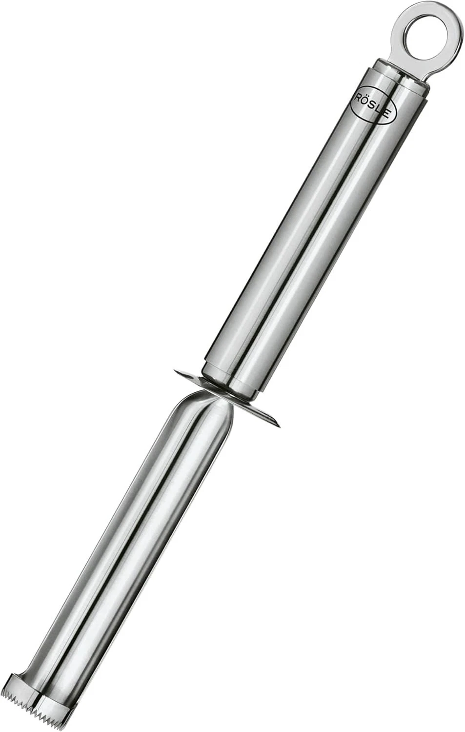 Rösle Stainless Steel Fruit Corer, 9-inch Round Handle Model 12746