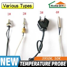 Temperature Sensor Water Temperature Thermometer Probe 50K Various Types
