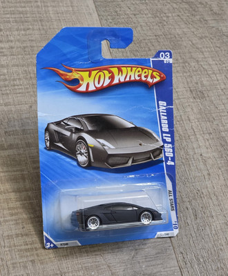 Hot Wheels All Stars Lamborghini Gallardo LP 560-4 Diecast Black 2010