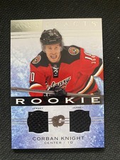 2014-15 Upper Deck Artifacts #136 Corban Knight Jersey / Jersey Silver #/399