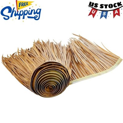 16.5ft x 16 Straw Roof Thatch-Mexican Style Artificial Palm Thatch Rolls
