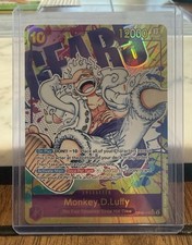 Monkey.D.Luffy (119) (Alternate Art) OP05-119 Awakening of the New Era Foil