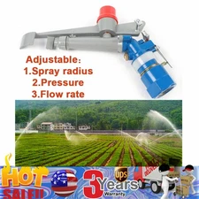 1" 2“ 2.5" Agriculture Irrigation Sprinkler Garden Watering Spray Gun Large-Area