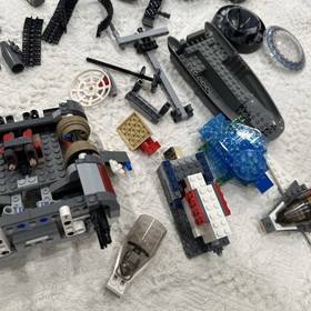 Huge LEGO Star Wars Parts Lot &ndash;Jabba&rsquo;s Sail Barge, Landspeeder, Hovertank + More