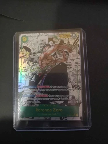 Roronoa Zoro (Alternate Art) (Manga) OP06-118