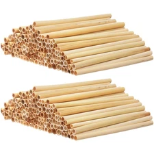 Set of 2 Honey Bee House and Supplies Reed Tubes Bulk