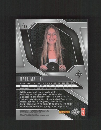 2024 Panini Prizm WNBA #148 Kate Martin - Bild 2 von 2