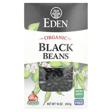 Organic Black Beans, 16 oz (454 g)