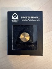 Alpine Mute Professional Violin/Viola – Dämpfer Geige Bratsche – hochwertig NEU