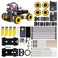 Smart Robot Car Kit Compatible with Arduino, Robotics for Kids Ages 8-12 12-1...
