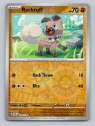 Rockruff 116/193 Paldea Evolved Reverse Holo Common
