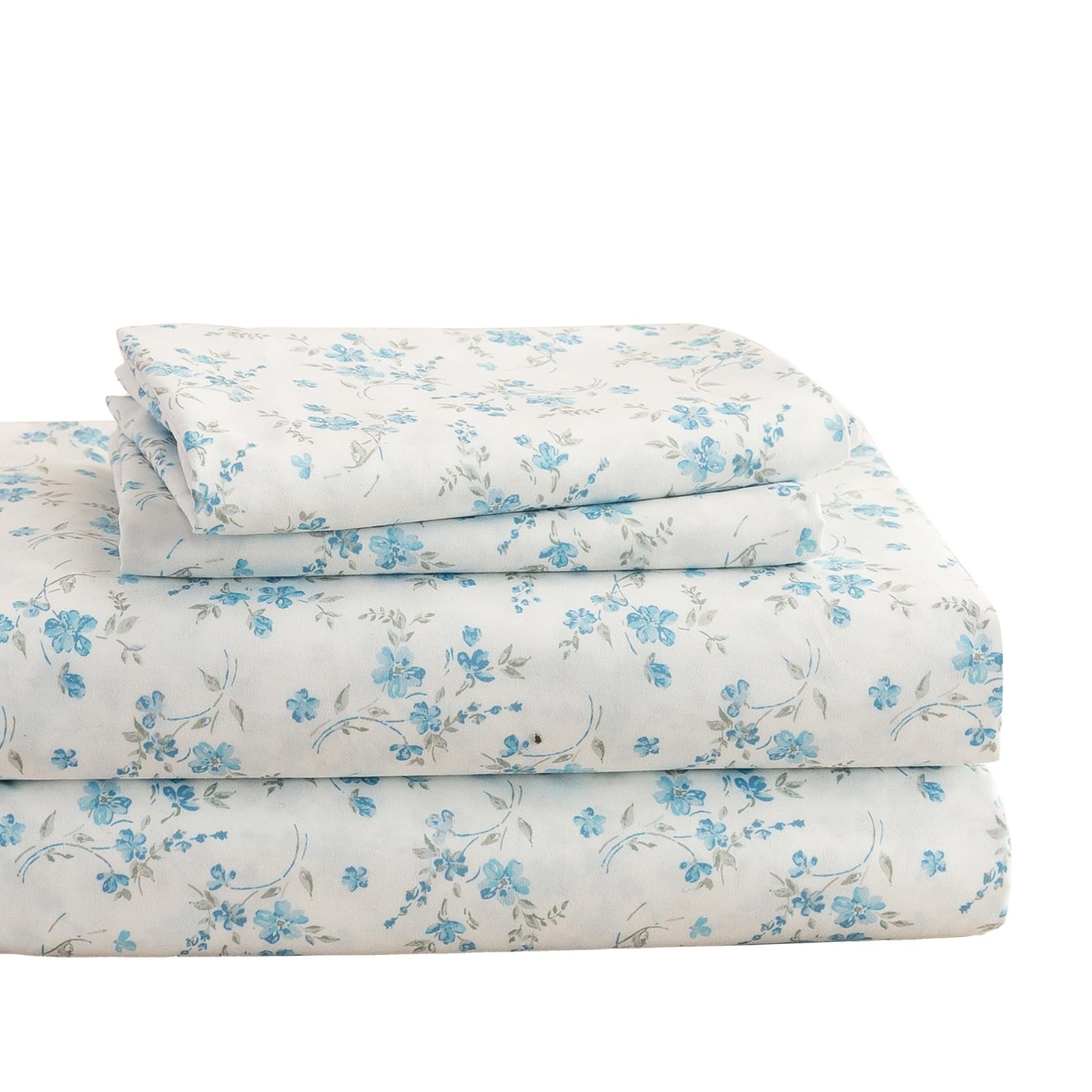 4 Piece Sheets Set Floral - Sleep Better Than Ever with These Ultra-Soft & Co...