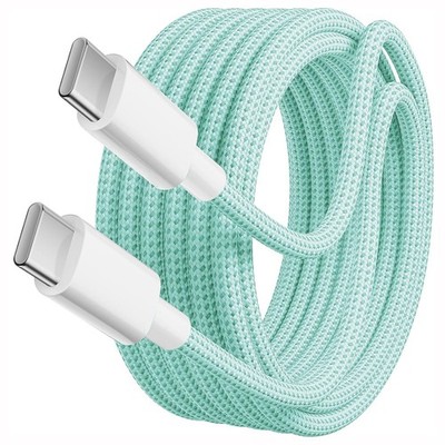 iPhone 15 16 17 Air Pro Max USB-C to C Cable PD Fast Charger Type C Cord 60W lot